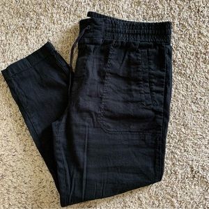 Loft Lou & Grey Linen Jogger Capris